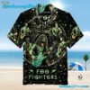 Foo Fighters Cosmic Rock Performance Summer Aloha Hawaiian Shirt