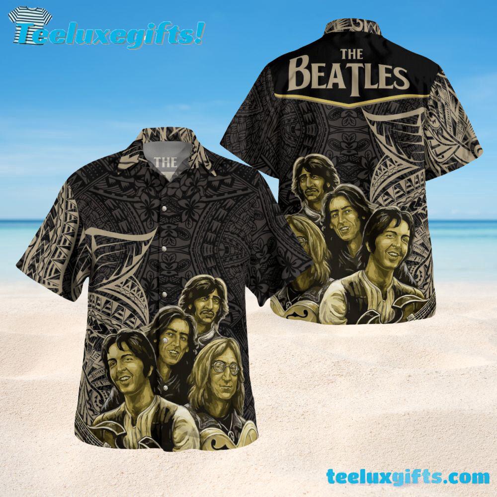 Golden Era Beatles Summer Hawaiian Shirt