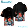 Golden Koi Fish Hawaiian Shirt