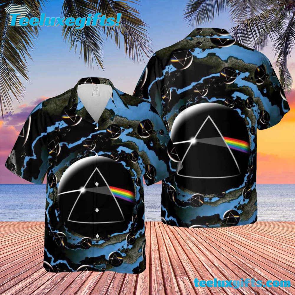 Good bye Blue Sky Dark Side Of the Moon Pink Floyd Summer Hawaiian Shirt