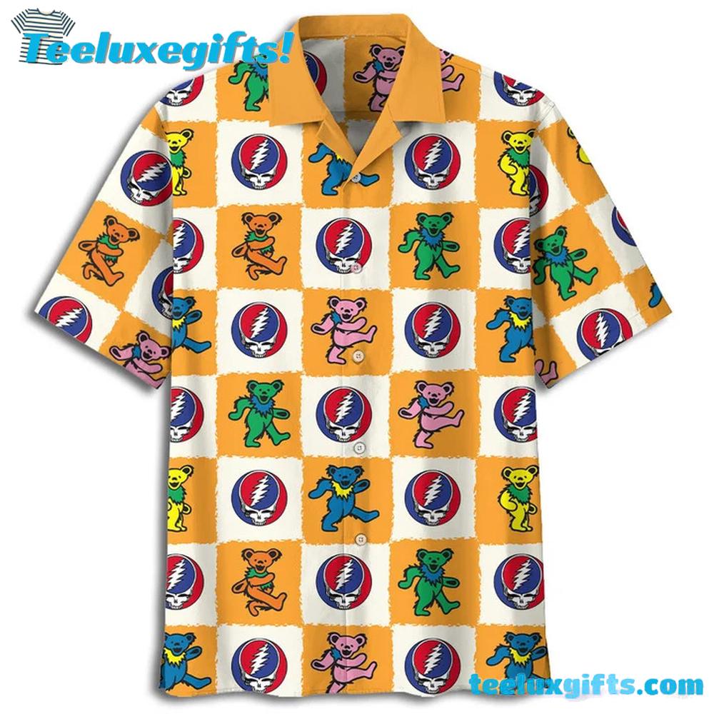 Grateful Dead Candy Bear Jamboree Hawaiian Shirt