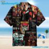 Guns N' Roses Dark Tour Collage Summer Aloha Hawaiian Shirt
