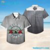 Guns N' Roses Greatest Hits Tribute Summer Aloha Hawaiian Shirt