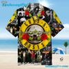 Guns N' Roses Legacy Collage Summer Aloha Hawaiian Shirt