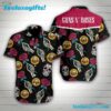 Guns N' Roses Skeleton Hand & Roses Summer Aloha Hawaiian Shirt