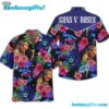 Guns N' Roses Tropical Rebellion Summer Aloha Hawaiian Shirt
