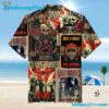 Guns N' Roses Vintage Concert Poster Summer Aloha Hawaiian Shirt