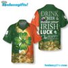 Hawaiian Aloha Shirts St Patrick’s Day Beer And Irish Luck