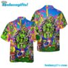 Hippie Alien Hawaiian Shirt