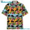 Horse Racing Tropical Color Hawaiian Shirt