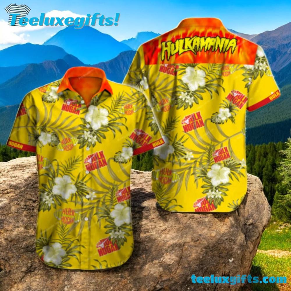 Hulk Hogan Hawaiian Shirt
