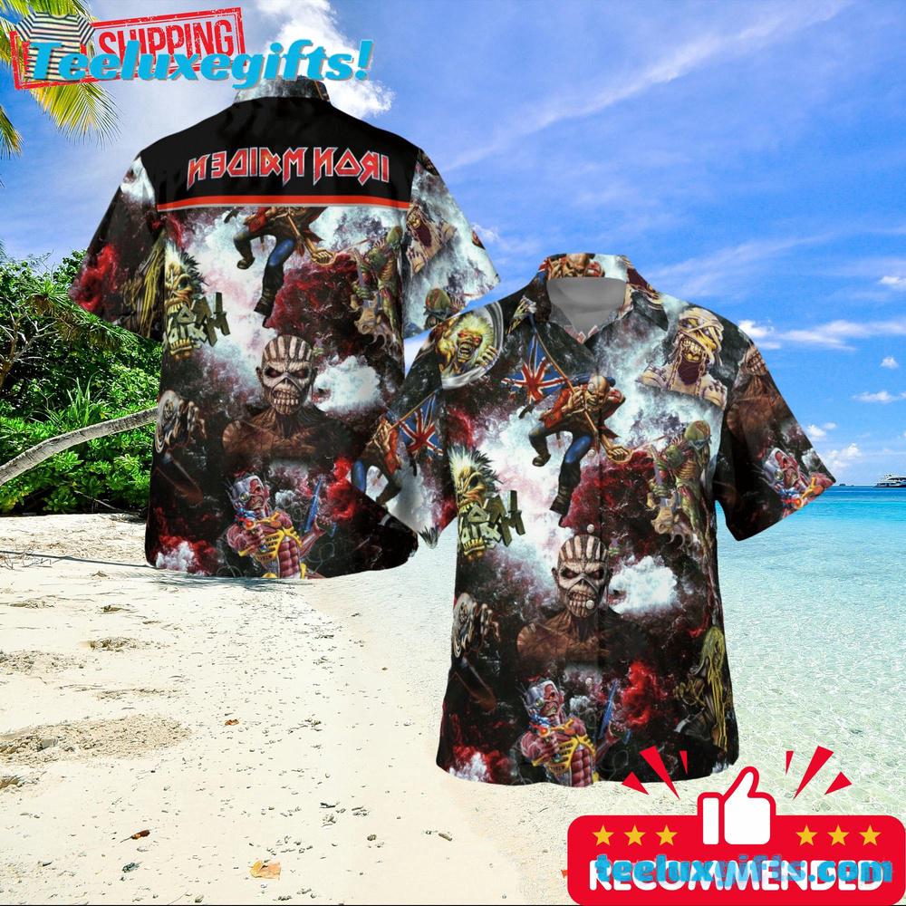 Iron Maiden Big Fan Summer Aloha Hawaiian Shirt