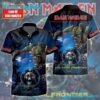 Iron Maiden Final Frontier Galactic Custom Summer Aloha Hawaiian Shirt