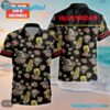 Iron Maiden Floral Skull Fusion Summer Aloha Hawaiian Shirt