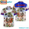 Iron Maiden Island Adventures Vintage Summer Aloha Hawaiian Shirt