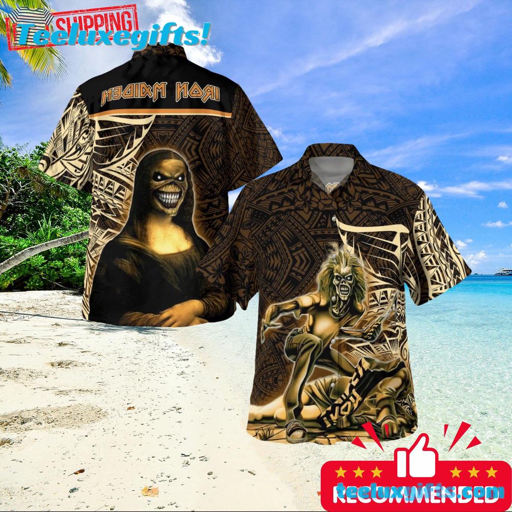 Iron Maiden Killers Tribal Summer Aloha Hawaiian Shirt