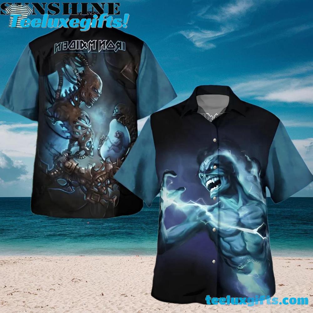 Iron Maiden Legacy Of The Beastar Summer Aloha Hawaiian Shirt
