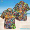 Iron Maiden Psychedelic Eddie Summer Aloha Hawaiian Shirt 2 Iron Maiden Psychedelic Eddie Summer Aloha Hawaiian Shirt