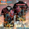 Iron Maiden The Trooper War Horse Summer Aloha Hawaiian Shirt