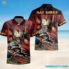 Iron Maiden Virtual XI Cyber Demon Summer Aloha Hawaiian Shirt