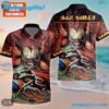 Iron Maiden Virtual XI Cyber Horror Summer Aloha Hawaiian Shirt