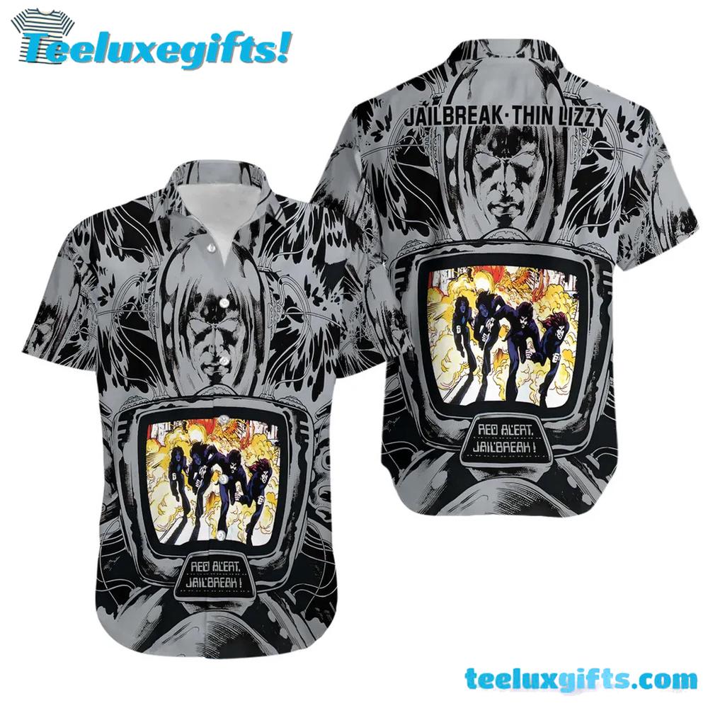 Jailbreak Thin Lizzy Summer Hawaiian Shirt