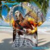 Jimi Hendrix Artistic Portrait Summer Aloha Hawaiian Shirt