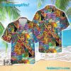Jimi Hendrix Cosmic Jam Summer Aloha Hawaiian Shirt