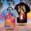 Jimi Hendrix Fire and Passion Summer Aloha Hawaiian Shirt