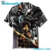 Jimi Hendrix Legendary Moments Collage Summer Aloha Hawaiian Shirt