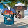Jimi Hendrix Live At The Royal Albert Hall Summer Aloha Hawaiian Shirt