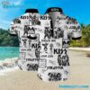 Kiss Band Aloha Style Summer Aloha Hawaiian Shirt
