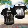 Kiss Band Dressed To Kill Black Short Sleeve Summer Aloha Hawaiian Shirt