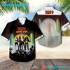 Kiss Band Love Gun Album Short Sleeve Summer Aloha Hawaiian Shirt