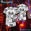 Kiss Band Photo Collage Summer Aloha Hawaiian Shirt
