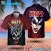 KISS Hellfire Demon Summer Aloha Hawaiian Shirt