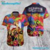 Led Zeppelin Live 1975 Summer Aloha Hawaiian Shirt