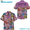 Led Zeppelin Psychedelic Eye Mushroom Summer Aloha Hawaiian Shirt
