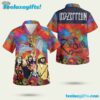 Led Zeppelin Rock 'n' Roll Heaven Summer Aloha Hawaiian Shirt