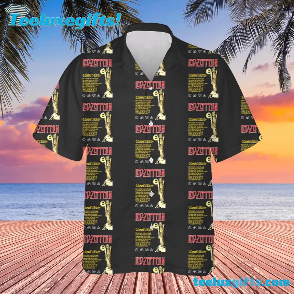 Led-Zeppelin Stairway To Heaven Summer Aloha Hawaiian Shirt