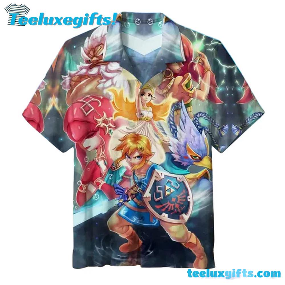 Legend Of Zelda Hawaii Shirt
