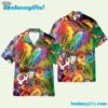 Lgbt Amazing Colorful Dragon Pride Hawaiian Shirt