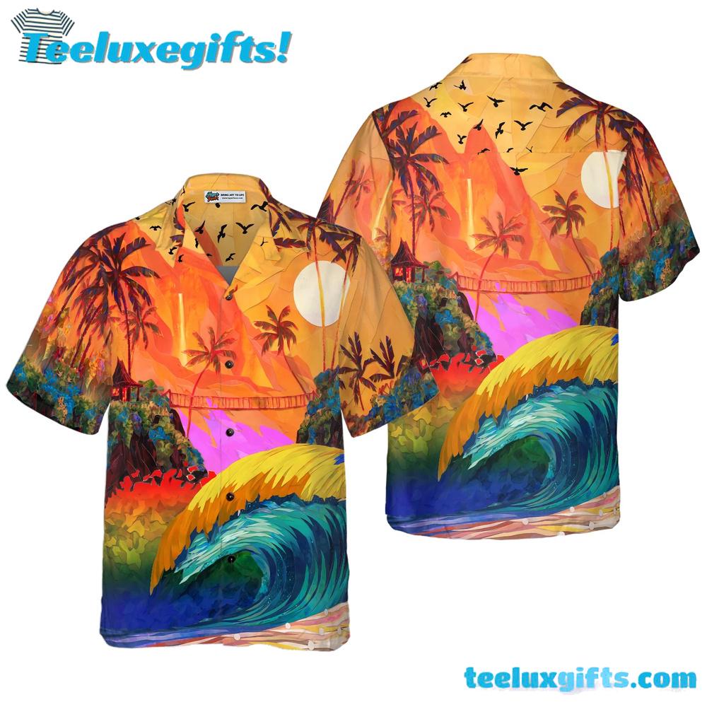 LGBT SUNSET Hawaiian Shirt