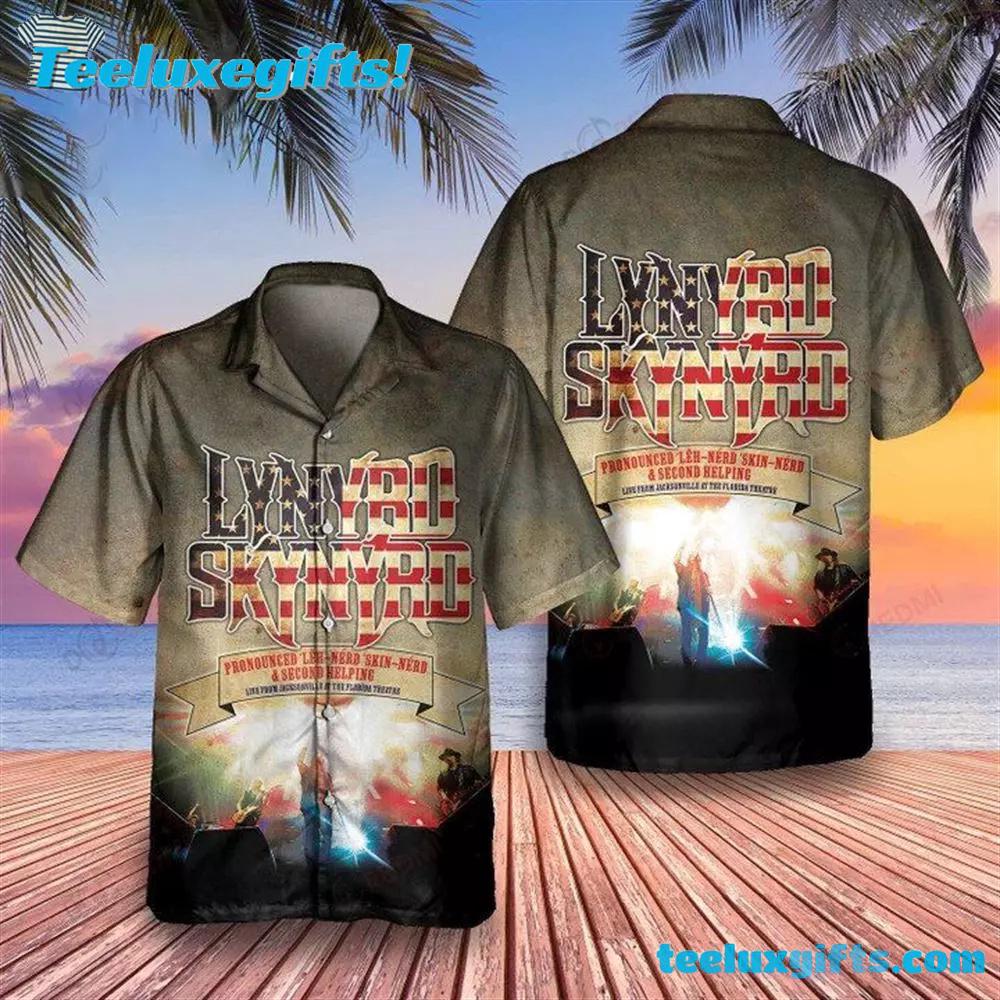 Lynyrd Skynyrd Live At The Florida Theatre Summer Aloha Hawaiian Shirt