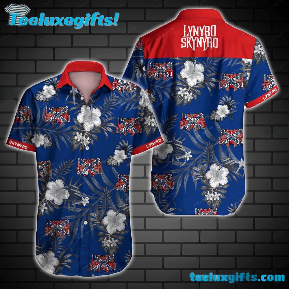 Lynyrd Skynyrd Southern Spirit Tropical Aloha Hawaiian Shirt