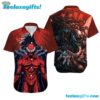 Marvel Venom Hawaiian Shirt, Venom And Carnage Hawaii Aloha Shirt