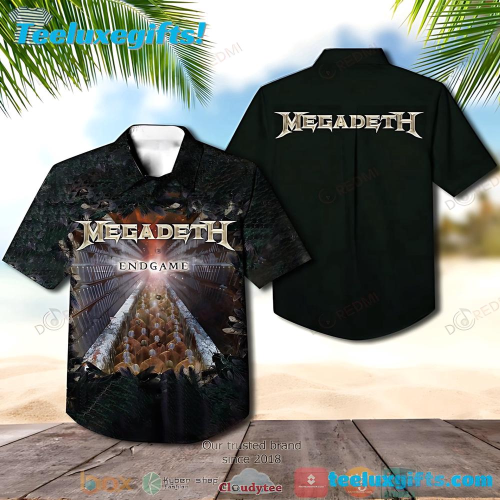 Megadeth Band Endgame Summer Aloha Hawaiian Shirt