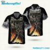 Megadeth Rock Band Symphony Of Destruction Summer Aloha Hawaiian Shirt