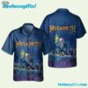 Megadeth Rust In Peace Summer Aloha Hawaiian Shirt