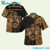 Megadeth Tribal Gold Summer Aloha Hawaiian Shirt